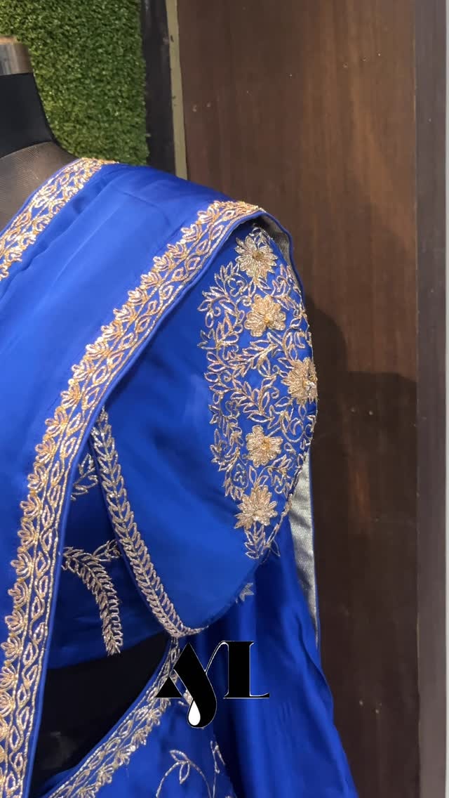 Electric Blue & Gold
